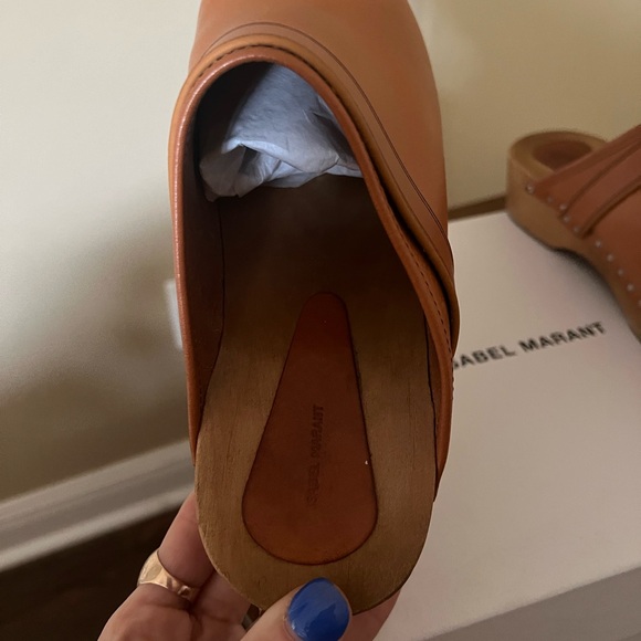 Isabel marant classic Woden clogs size 9/40 - Picture 8 of 11